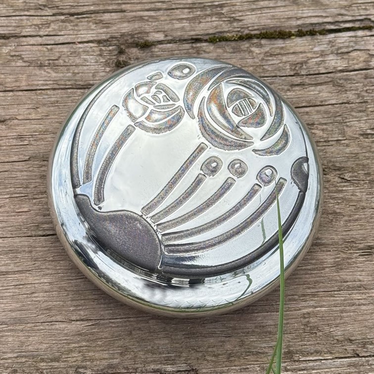 Pewter Charles Rennie Mackintosh Trinket Box Pewter Charles Rennie Mackintosh Trinket Box