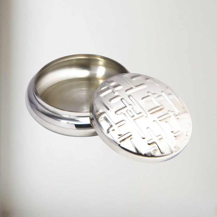 Metropolitan Pewter Trinket Box