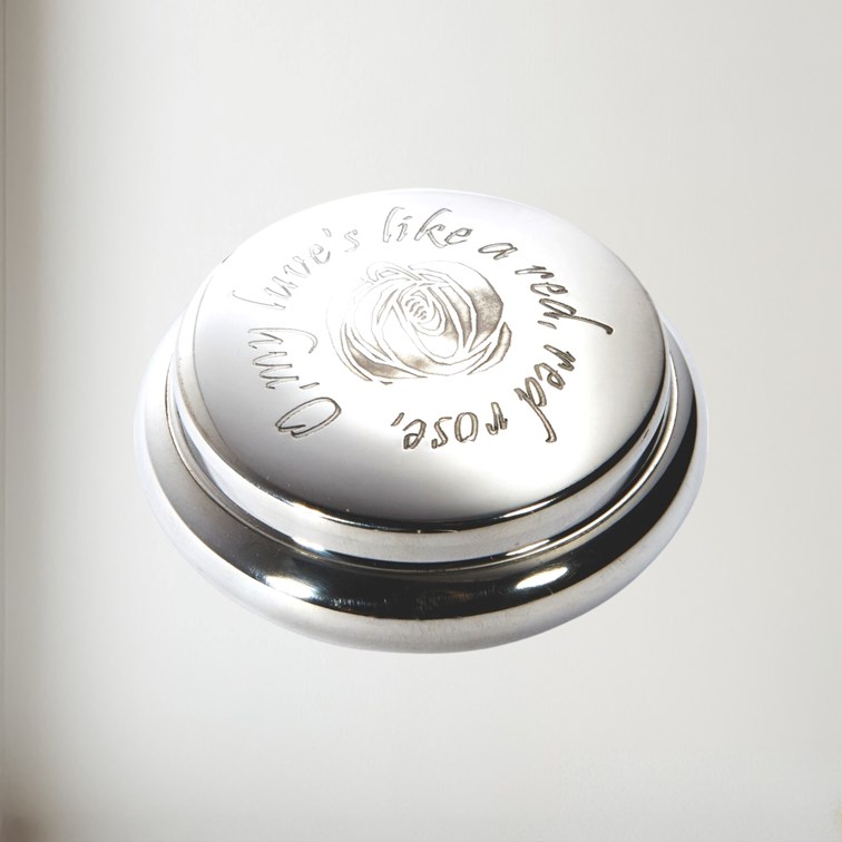 Red Red Rose Trinket Box