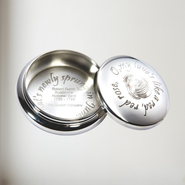 Red Red Rose Trinket Box