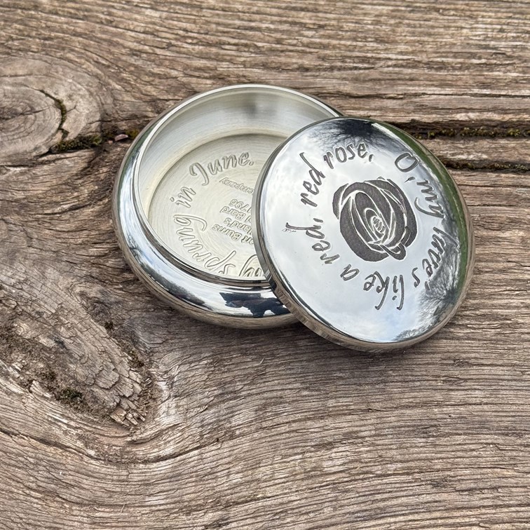 Red Red Rose Trinket Box