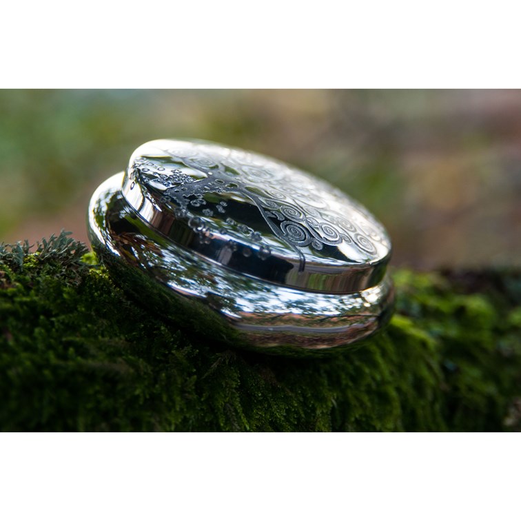 Tree Of Life Tree Pewter Trinket Box