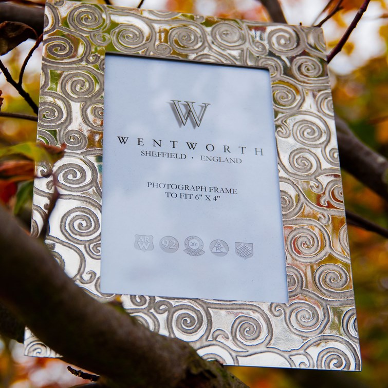 Tree Of Life 6"X4" Pewter Picture Frame