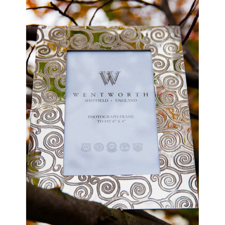 Tree Of Life 6"X4" Pewter Picture Frame