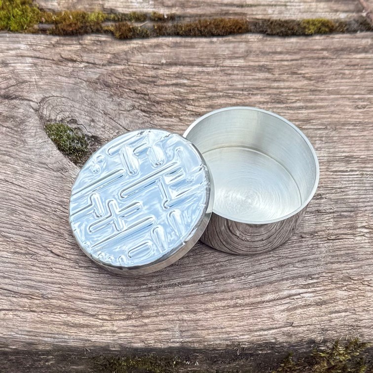 Small Metropolitan Pewter Trinket Box