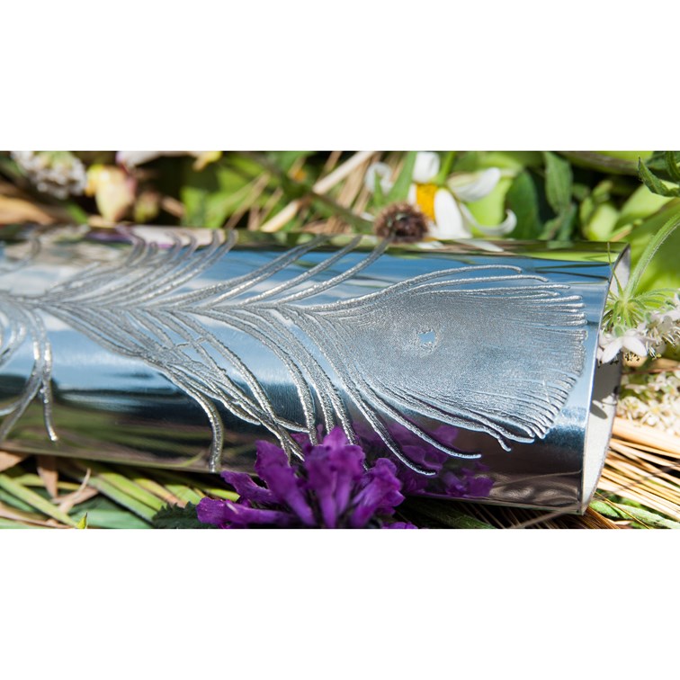 Peacock Pewter Budvase