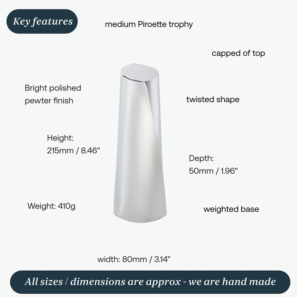 Medium Pirouette Trophy Medium Pirouette Trophy