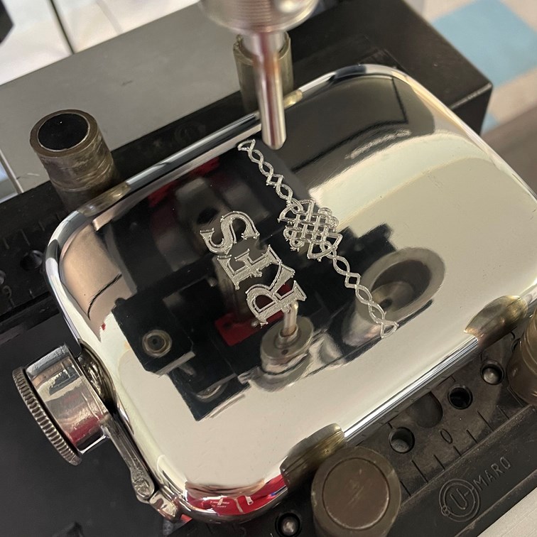 4oz Plain Pewter Pocket Flask With Captive Top 4oz Plain Pewter Pocket Flask With Captive Top