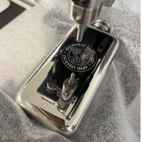 3oz Plain Pewter Pocket Flask