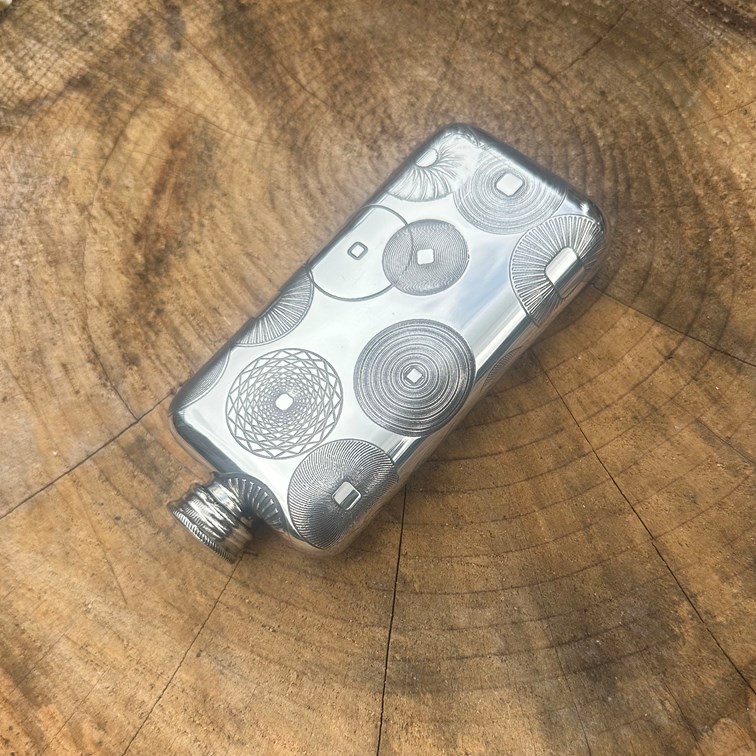3oz Millstones Pocket Flask