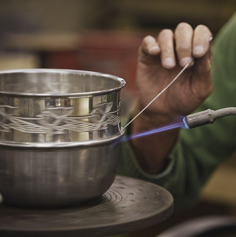 Knox Pewter Birdy Bowl