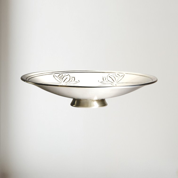 Knox Pewter Shallow Bowl