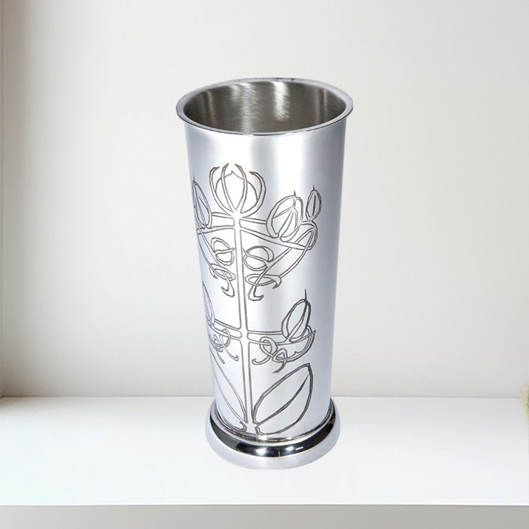 Knox Pewter Flower Vase Knox Pewter Flower Vase