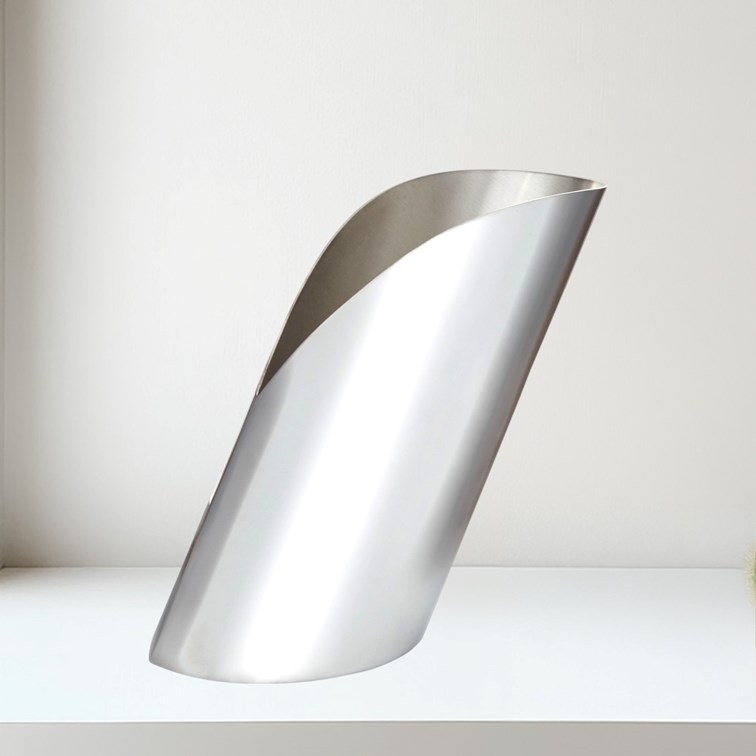 Pewter Envelop Wine Bottle Holder