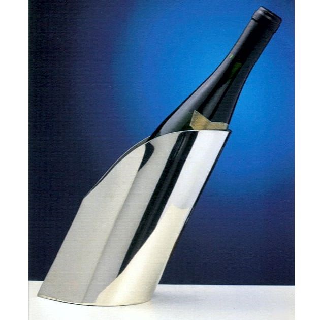 Pewter Envelop Wine Bottle Holder Pewter Envelop Wine Bottle Holder