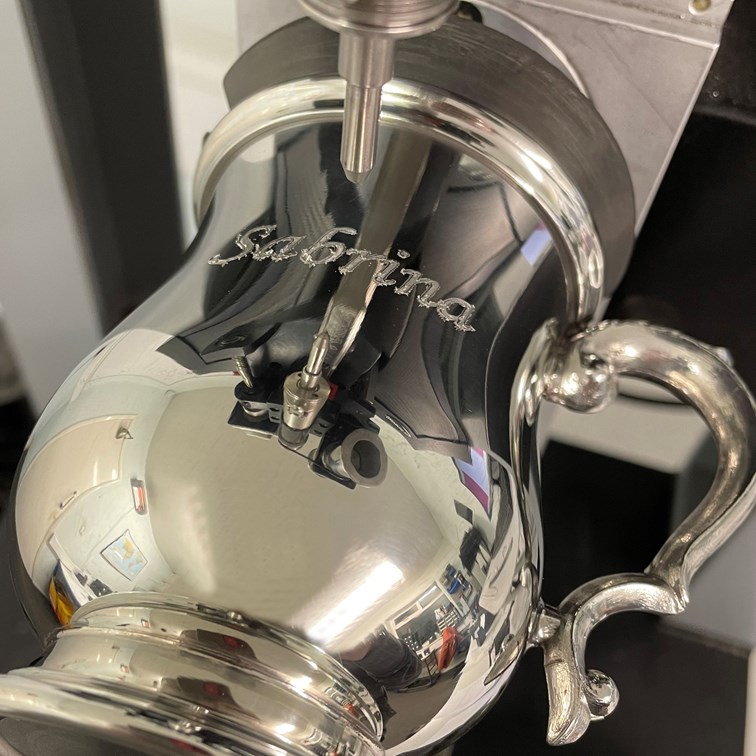 Classic Georgian One Pint Pewter Tankard