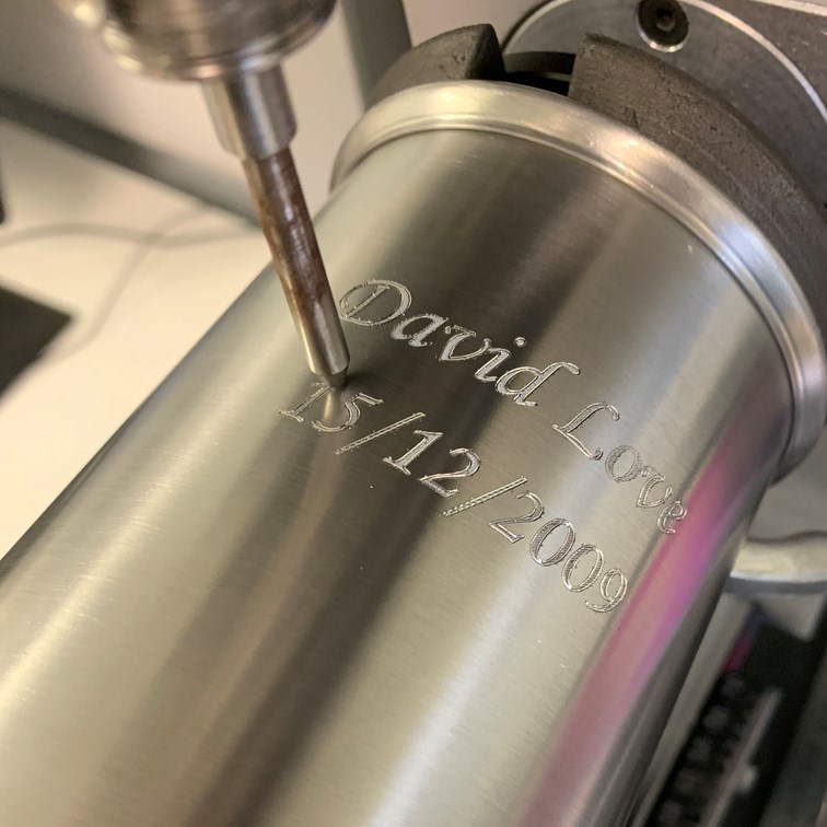 Engraving on A299A
