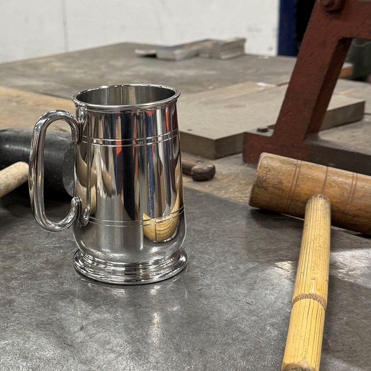 Howard One Pint Pewter Tankard