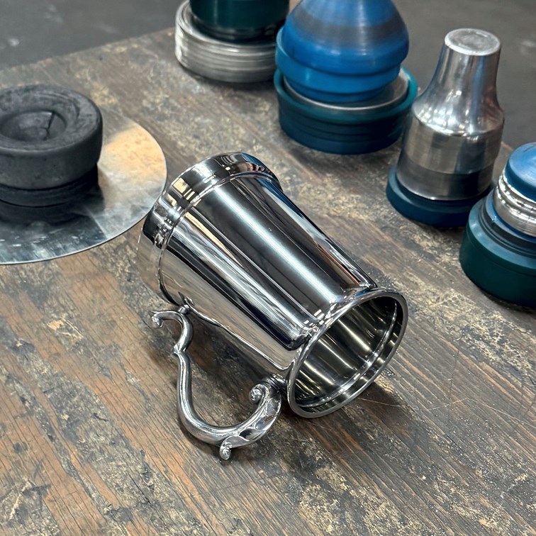 Gloucester One Pint Pewter Tankard