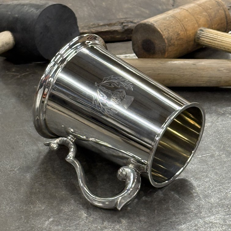 Thistle One Pint Pewter Tankard Thistle One Pint Pewter Tankard