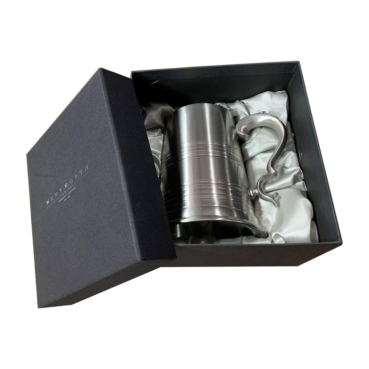 Glass Base Regency X Range Pewter Tankard