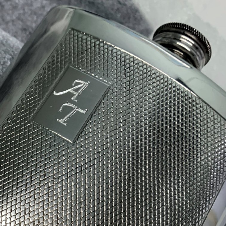 4oz Barley Pewter Kidney Hipflask 4oz Barley Pewter Kidney Hipflask