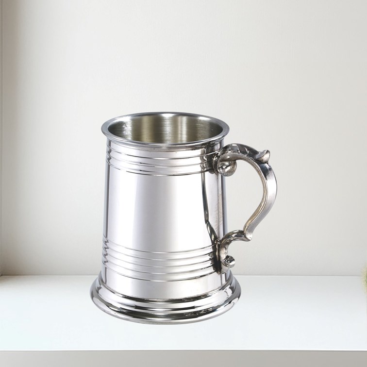 Half Pint Worcester Pewter Tankard Half Pint Worcester Pewter Tankard