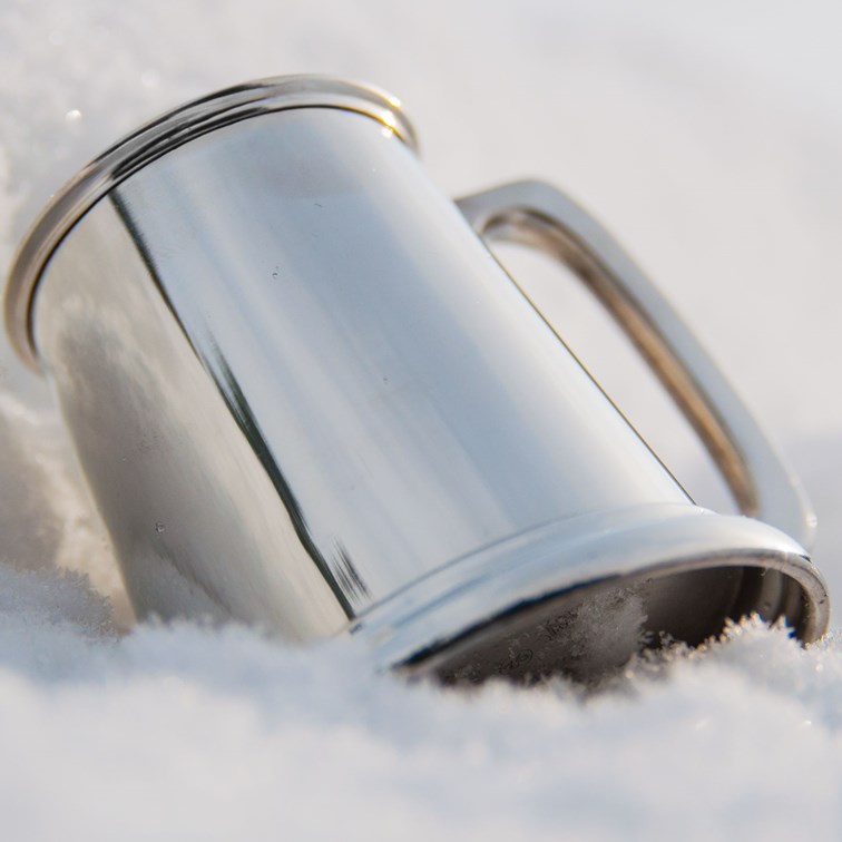 Half Pint Standard Plain Pewter Tankard