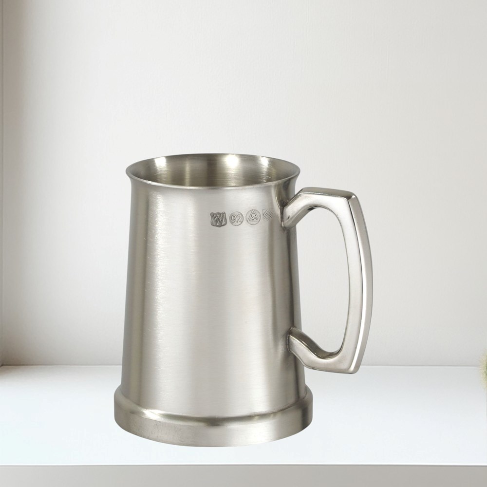 Half Pint Hereford X Range Heavy Pewter Tankard Half Pint Hereford X Range Heavy Pewter Tankard