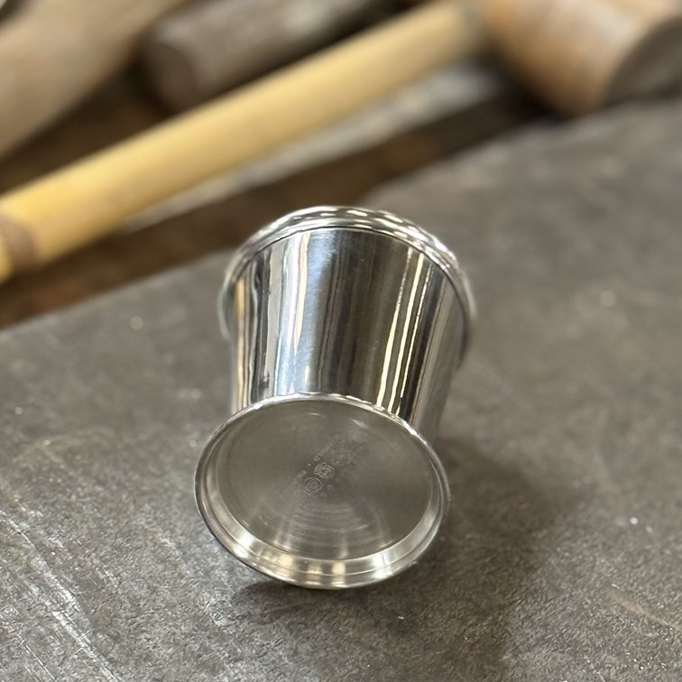 Plain Pewter Quarter Pint Tumbler