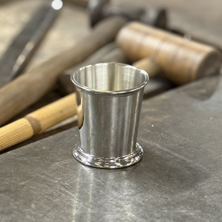 Plain Pewter Quarter Pint Tumbler
