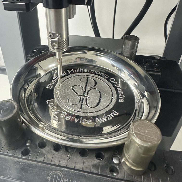 Round Pewter Bottle Coaster