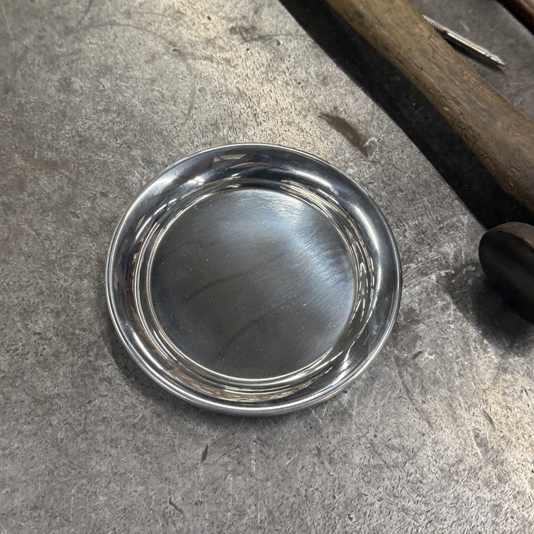 Round Pewter Bottle Coaster Round Pewter Bottle Coaster