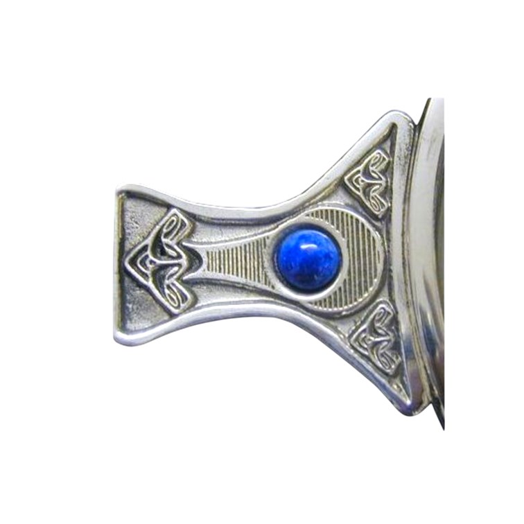 Standard Gem Handle Pewter Quaich