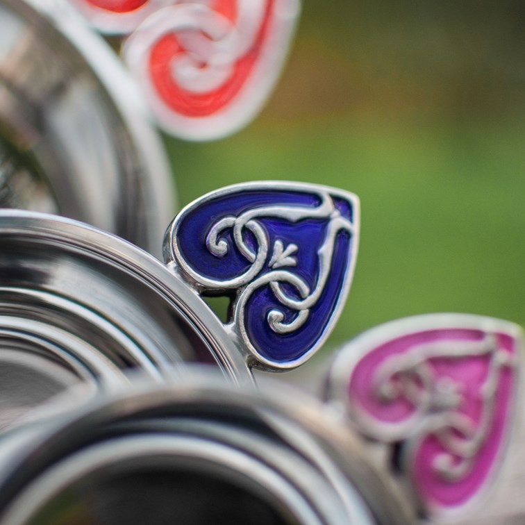 Small Baby Pink Heart Of The Highlands Quaich Small Baby Pink Heart Of The Highlands Quaich