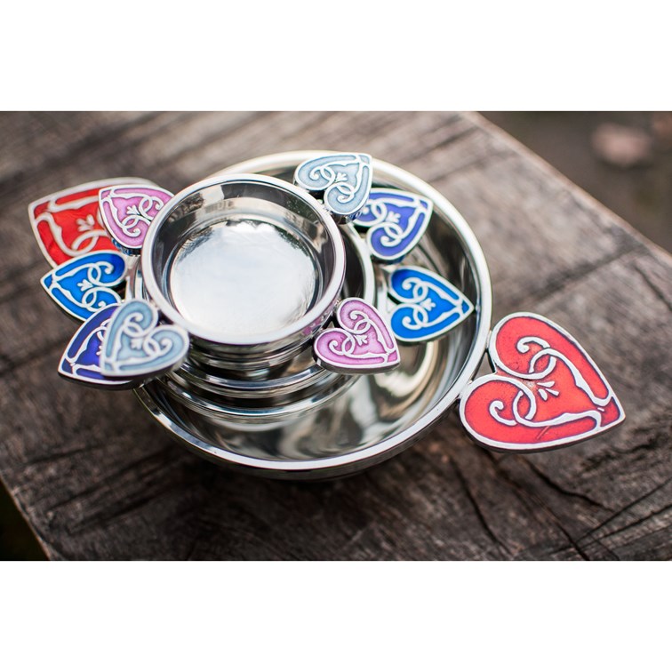 Standard Purple Heart Of The Highlands Quaich Standard Purple Heart Of The Highlands Quaich