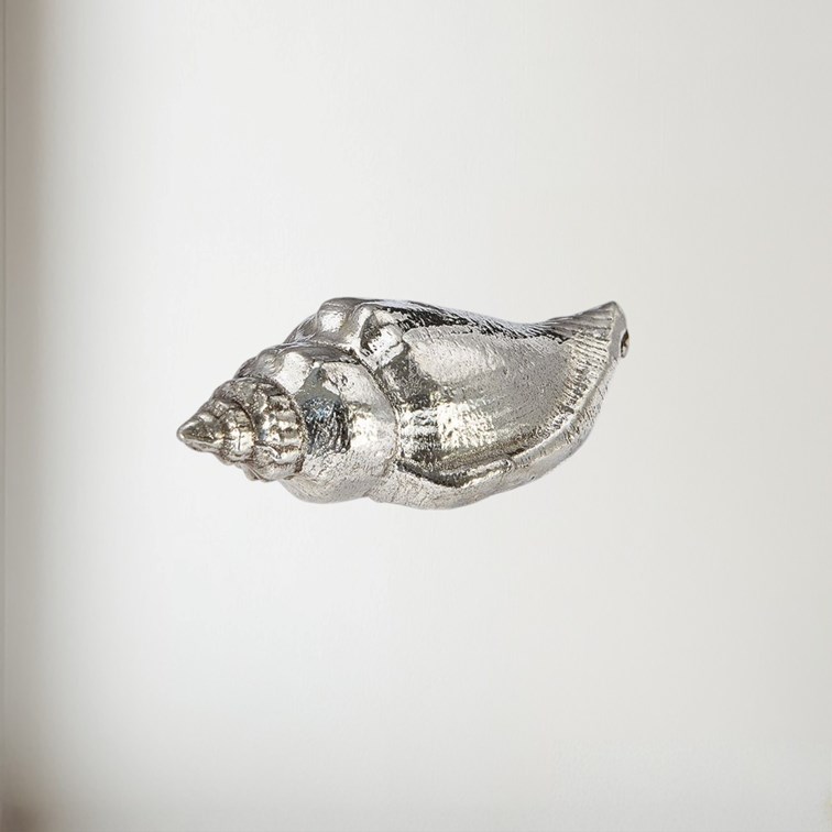 Cast Medium Sea Snail Ornament Cast Medium Sea Snail Ornament