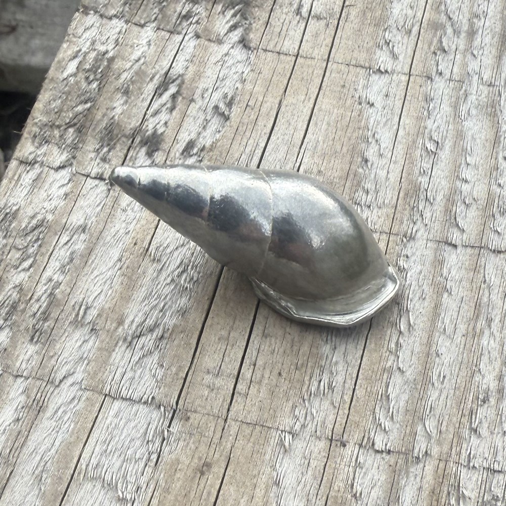 Cast Medium Spiral Shell Ornament