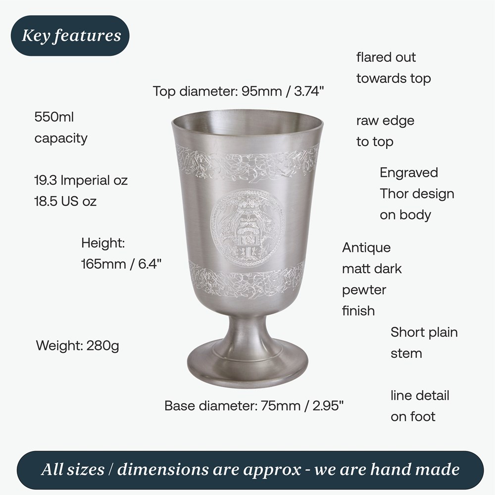 Thor Viking Drinking Chalice | Thor Viking Drinking Chalice