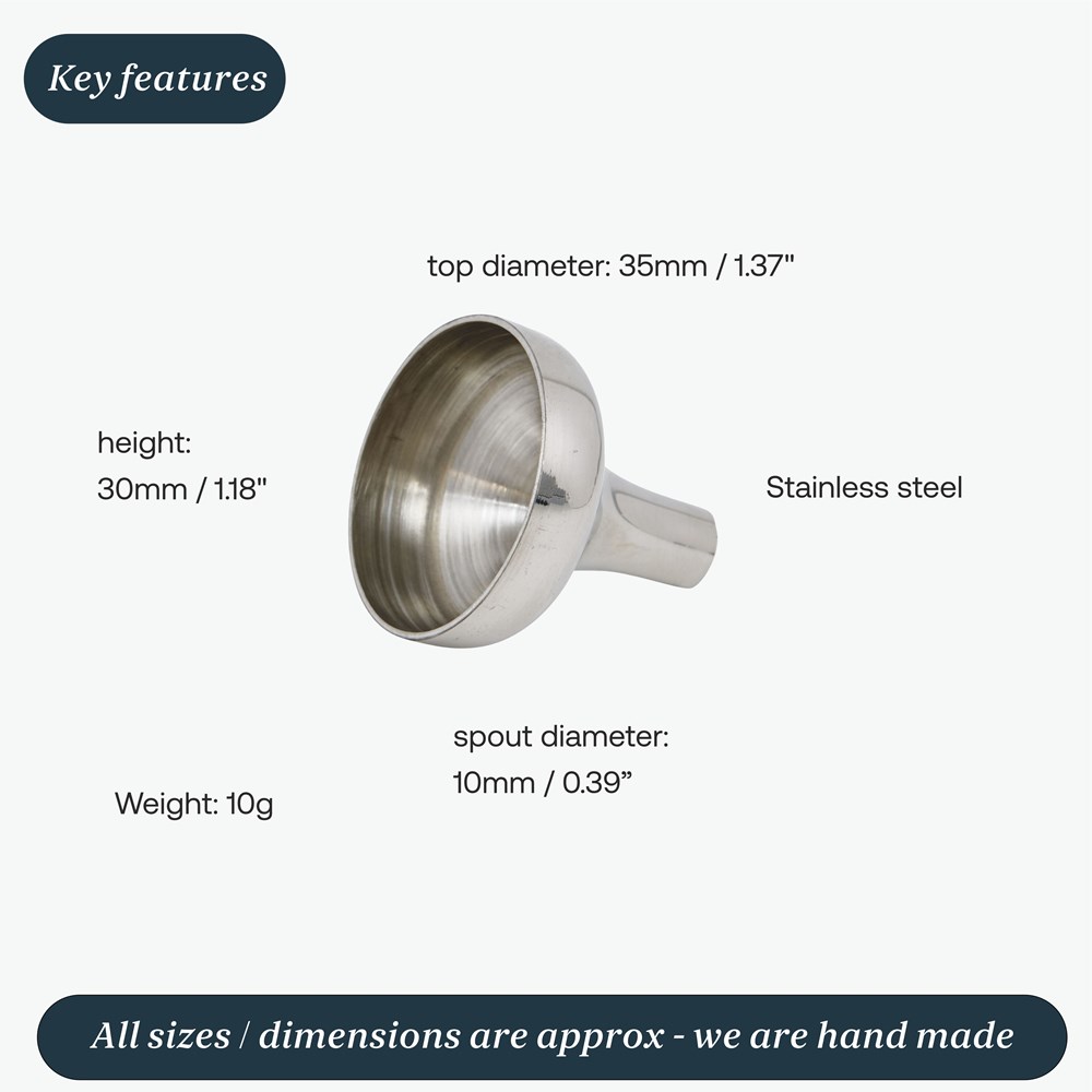 Pewter Flask Funnel Pewter Flask Funnel