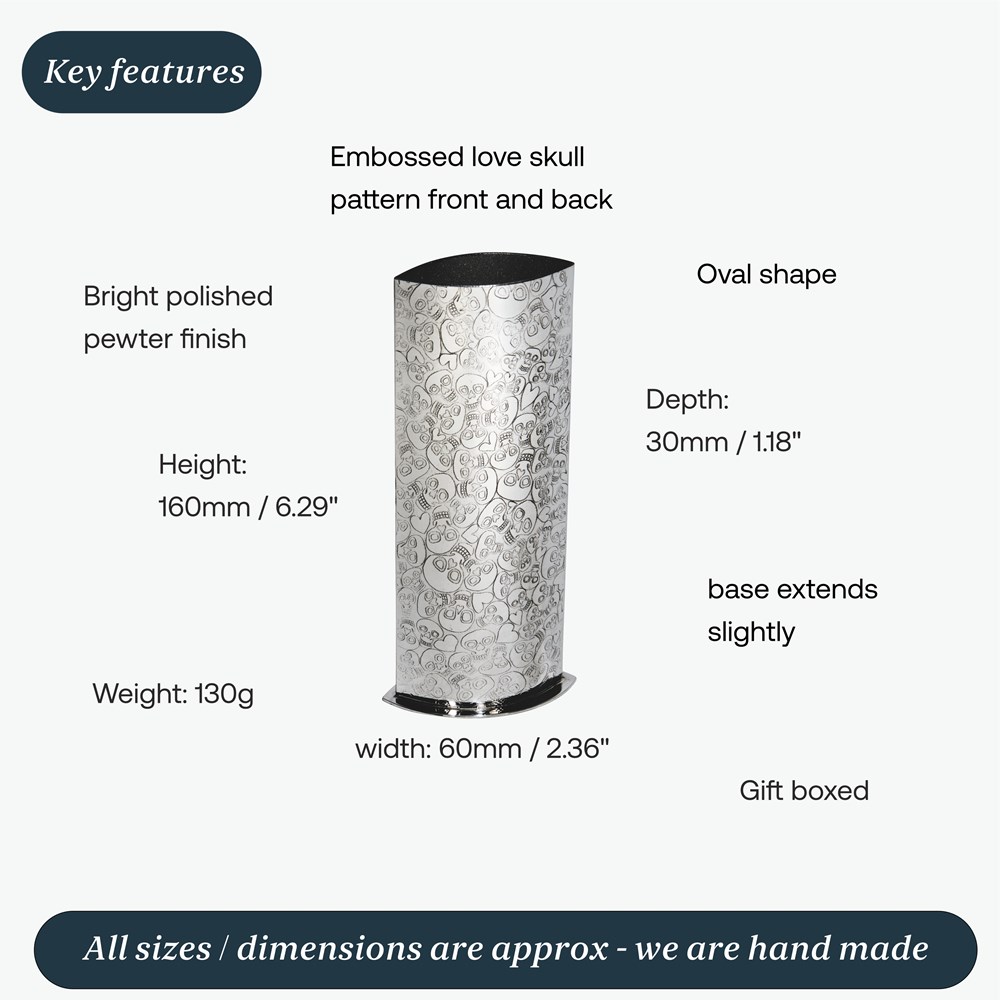 Love Skull Budvase