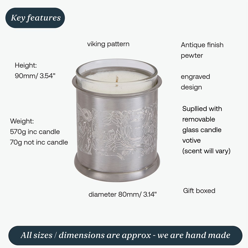 Viking Design Candle Votive | Viking Design Candle Votive Viking Design Candle Votive | Viking Design Candle Votive