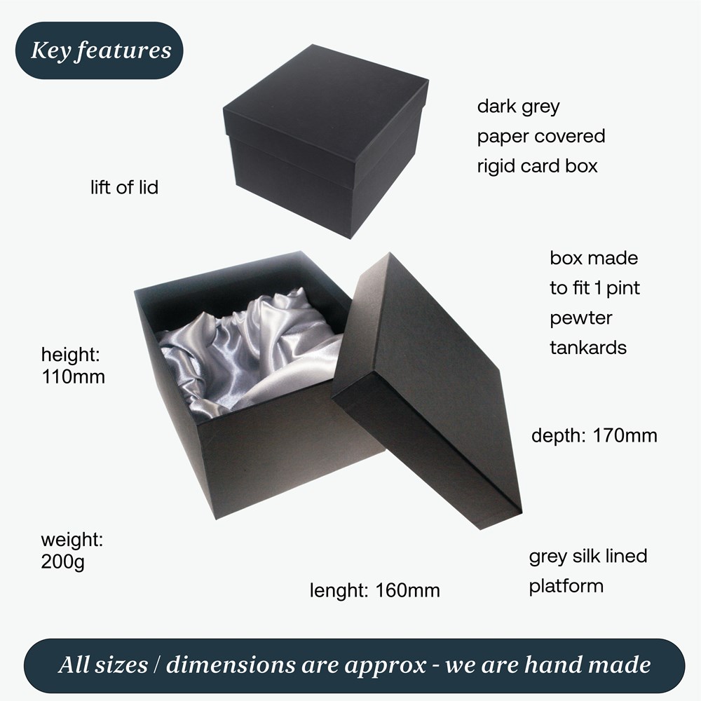 Tankard Presentation Box Plain Tankard Presentation Box Plain
