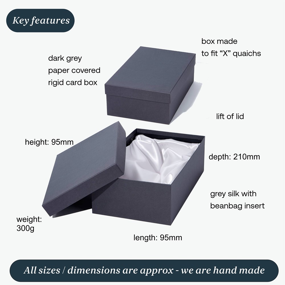 Large Plus Quaich Box Large Plus Quaich Box