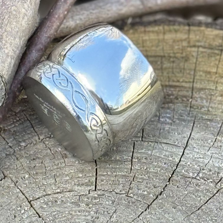 Pewter Celtic Whisky Tot Pewter Celtic Whisky Tot