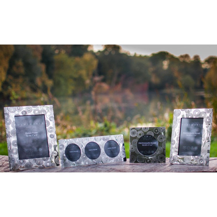 Large Millstones Pewter 7"X5" Picture Frame