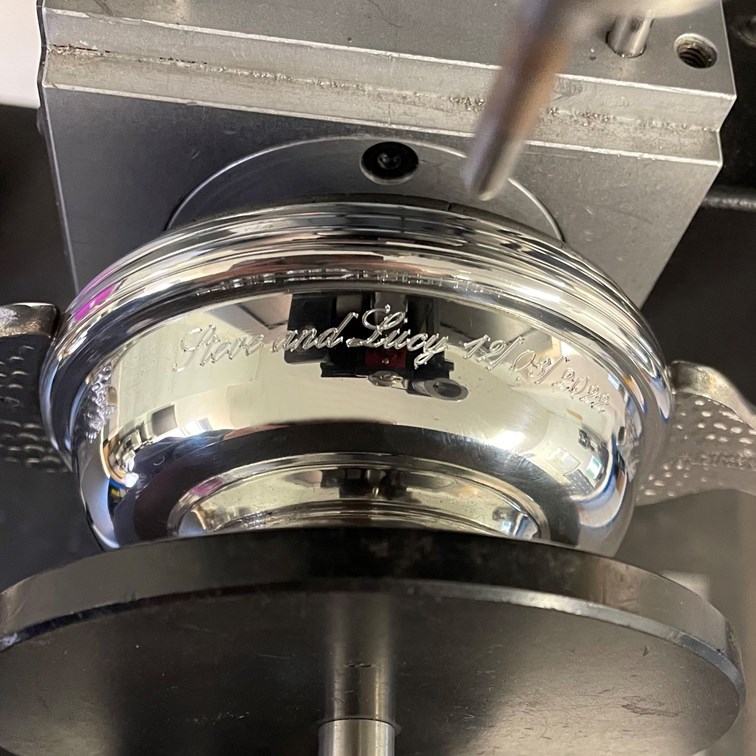 Standard Tartan Pewter Quaich Standard Tartan Pewter Quaich