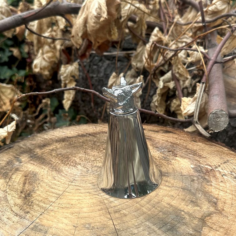 5oz Fox Head Pewter Jigger Cup