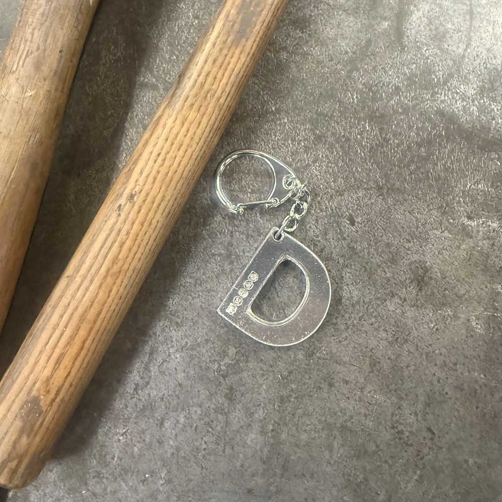 Initial D Touchmarked Pewter Keyring