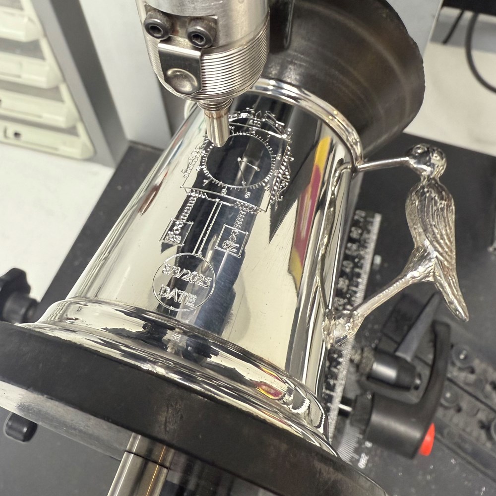 Baby Data Pewter Baby Mug